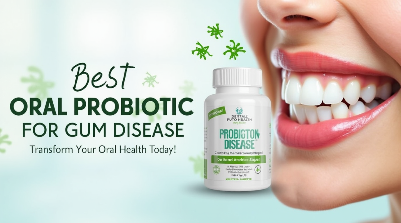 Best oral probiotics for gum disease ProDentim chewable tablets