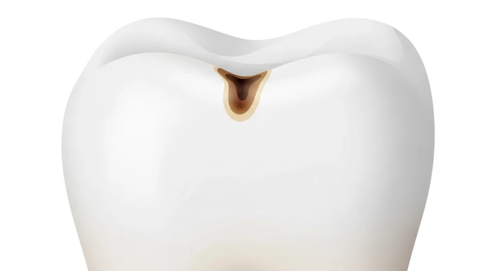 4 Signs Your Teeth Are Secretly Rotting From The Inside Out (And A Way to Help Stop It) 2 The Tiny Dark Spot of Doom